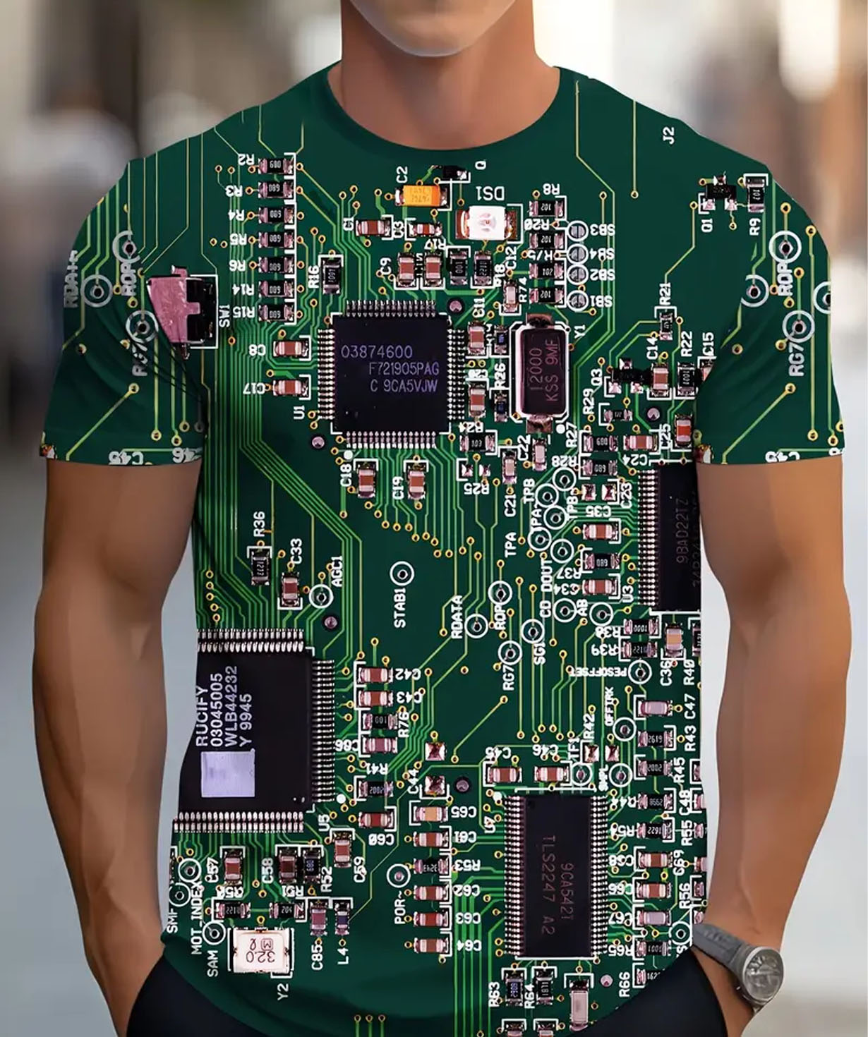 T-shirt for Men Board №11160
